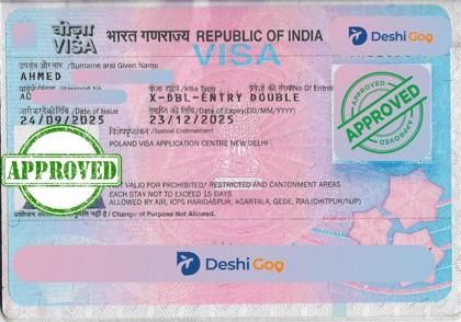 India double-entry visa