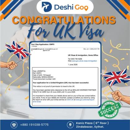 UK visa approved